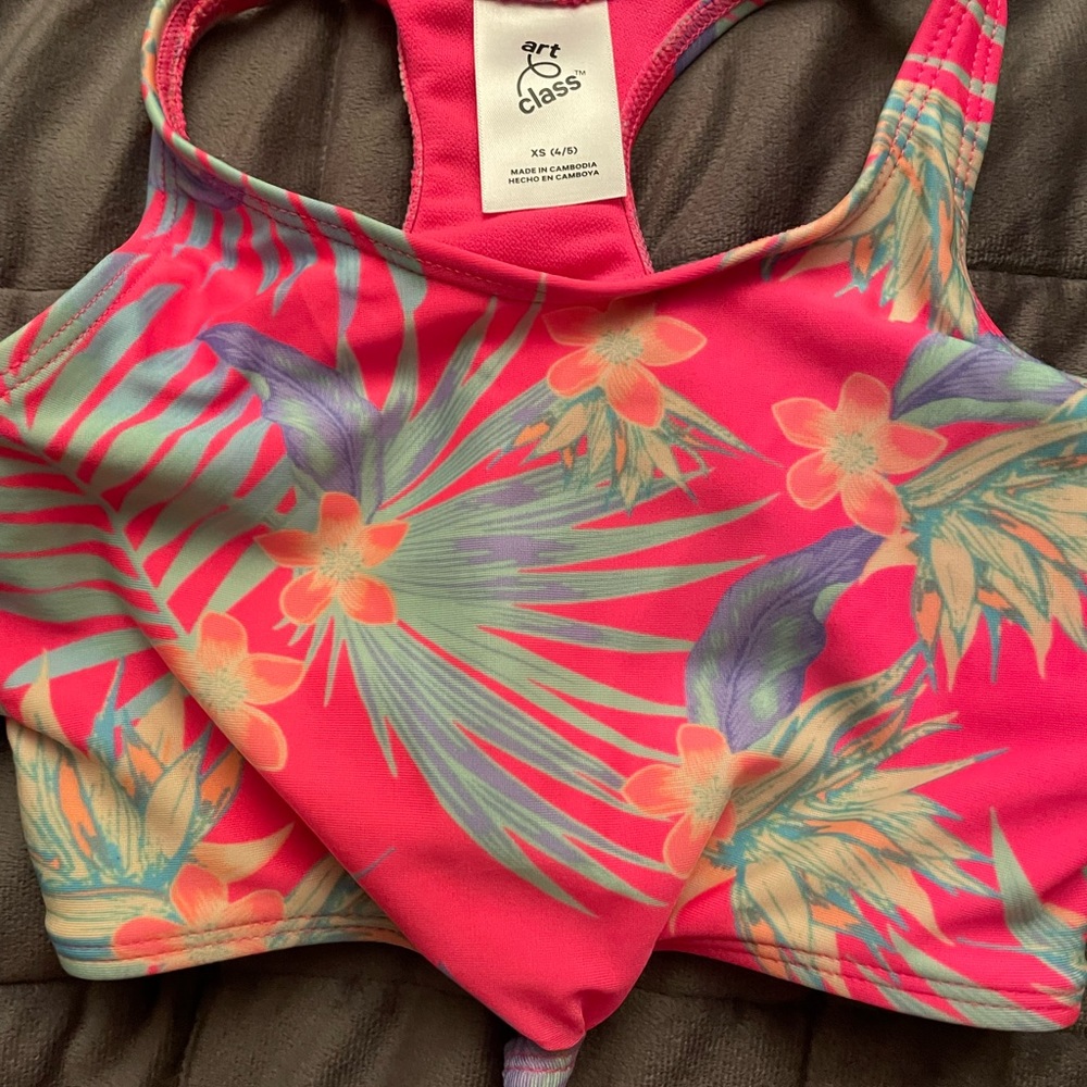 Girls One piece bathing suit